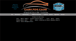 Desktop Screenshot of cashforcarssc.com